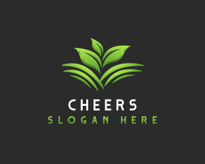 Plant Leaves Farm Logo