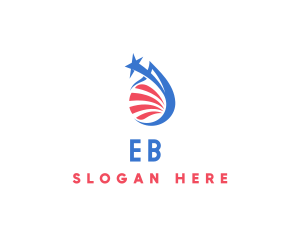 United States - American Election Water logo design