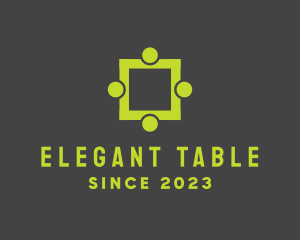 Table - Geometric Table Community logo design