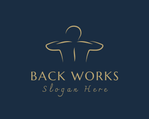 Back - Back Massage Therapy logo design