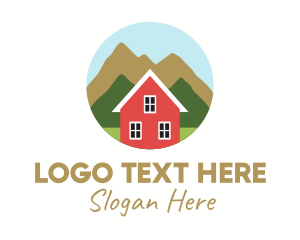 Country - Red House Sweden logo design