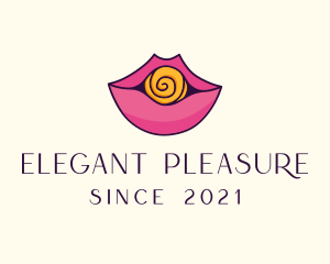 Adult - Adult Candy Lips logo design