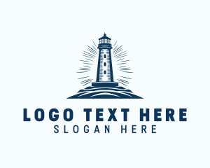 Sailor - Lighthouse Nautical Sailor logo design