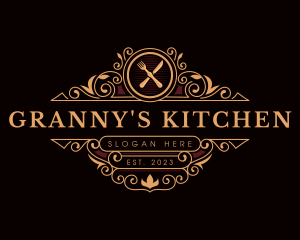 Kitchen Cook Cuisine logo design