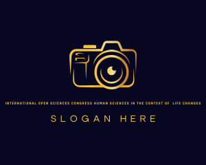 Camera Lens Photographer Logo