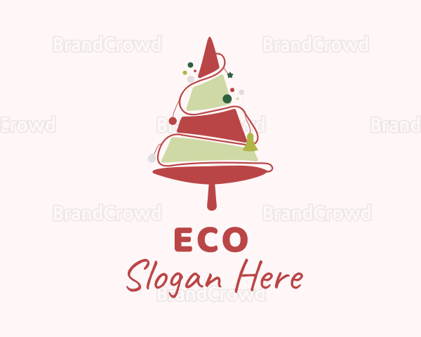 Holiday Christmas Tree Logo