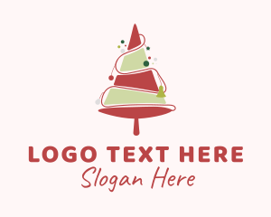 Festive Season - Holiday Christmas Tree logo design