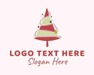 Gift Giving - Holiday Christmas Tree logo design