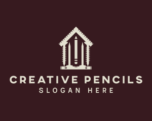 House Construction Tools logo design