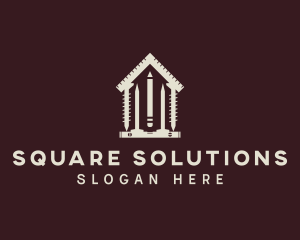 House Construction Tools logo design