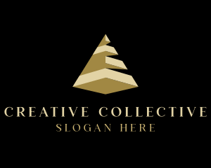 Creative Pyramid Business logo design