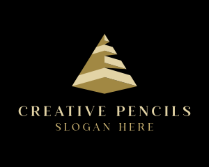 Creative Pyramid Business logo design