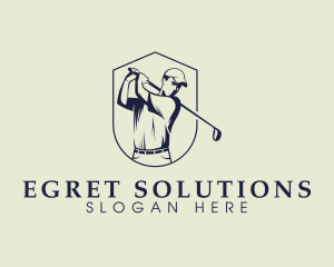 Golf Sports League logo design