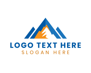 Triangle Mountain Peak Logo