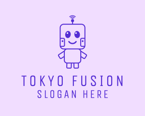 Tokyo - Happy Baby Robot logo design