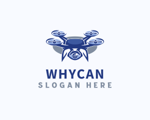 Aerial - Drone Camera Surveillance logo design