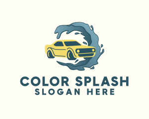 Auto Car Wash Service logo design