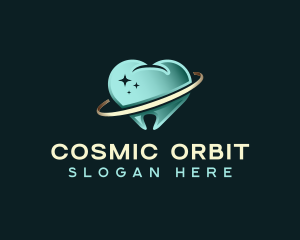 Tooth Dental Orbit logo design