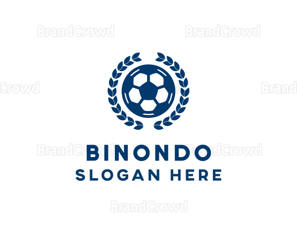 Soccer Ball Emblem Logo