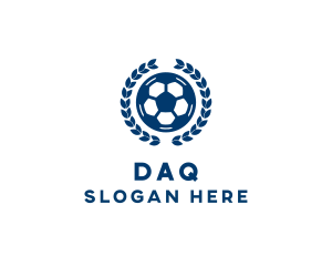 Soccer Ball Emblem Logo
