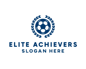 Award - Soccer Ball Emblem logo design