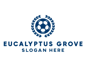 Soccer Ball Emblem logo design