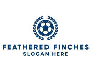 Soccer Ball Emblem logo design