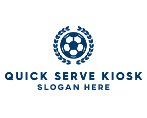 Soccer Ball Emblem logo design