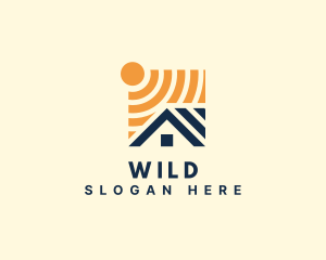 Home - Sun House Property logo design