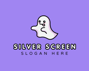 Tongue - Ghost Cute Spirit logo design