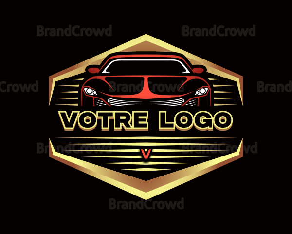Vehicle Garage Repair Logo
