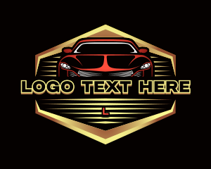 Vehicle Garage Repair Logo