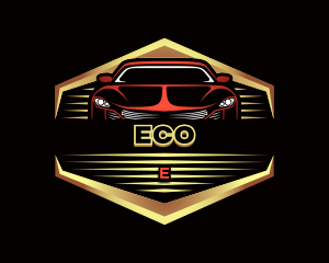Sedan - Vehicle Garage Repair logo design