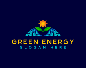 Eco Solar Energy logo design