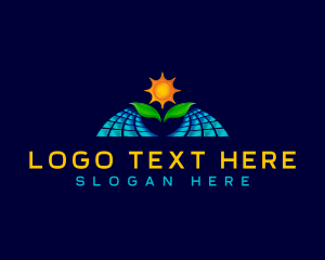 Power - Eco Solar Energy logo design