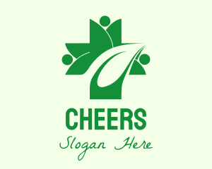 Drugstore - Green Natural Healing logo design