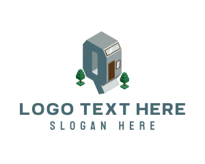 Design Studio - Modern Building Letter Q logo design