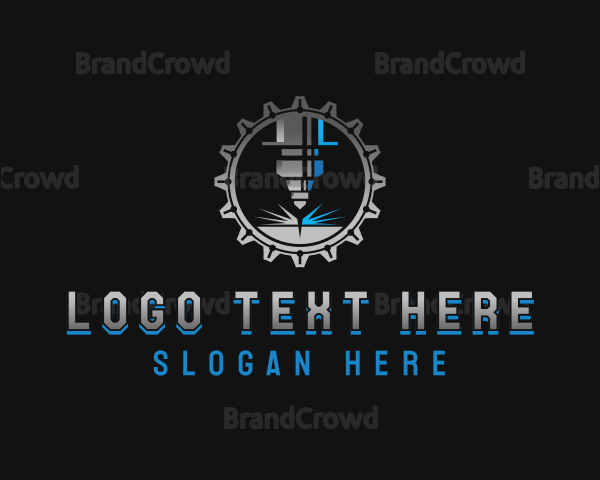 Cog Laser Steelworks Logo