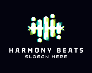 Tune - Music Streaming Audio Wave logo design