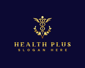 Health Caduceus Pharmacy logo design