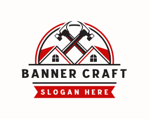 Hammer Roof Builder logo design