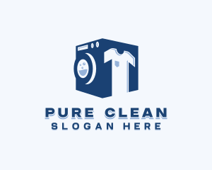 Detergent - Laundry Washing Dryer logo design