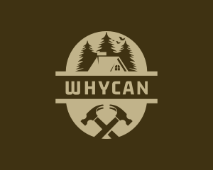 Forest Cabin Carpentry Logo