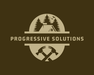 Improvement - Forest Cabin Carpentry logo design