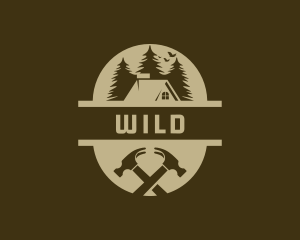 Realtor - Forest Cabin Carpentry logo design