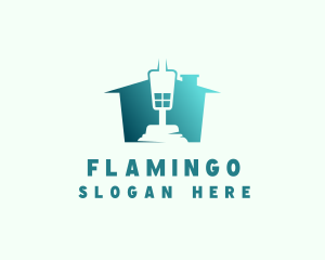 Janitorial - House Cleaning Plunger logo design
