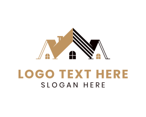 House Roof Structure Logo