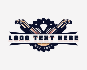 Motor - Muffler Mechanic Automotive logo design