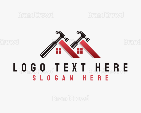 Hammer Roofing Builder Logo