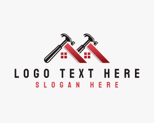 Fix - Hammer Roofing Builder logo design
